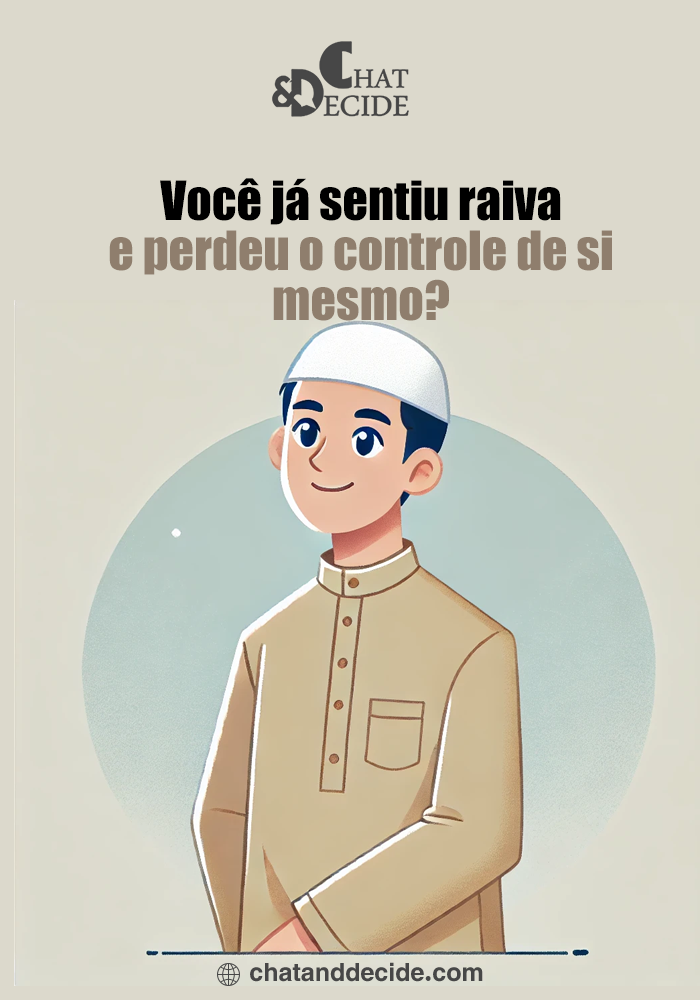 Você já sentiu raiva e perdeu o controle de si mesmo?