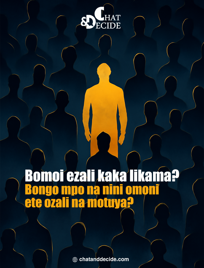 Bomoi ezali kaka likama? Bongo mpo na nini omoni ete ozali na motuya?
