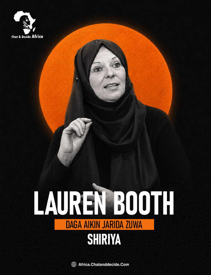 Lauren Booth... Daga aikin jarida zuwa ga shiriya