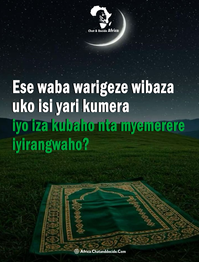 Ese waba warigeze wibaza uko isi yari kumera iyo iza kubaho nta myemerere iyirangwaho?