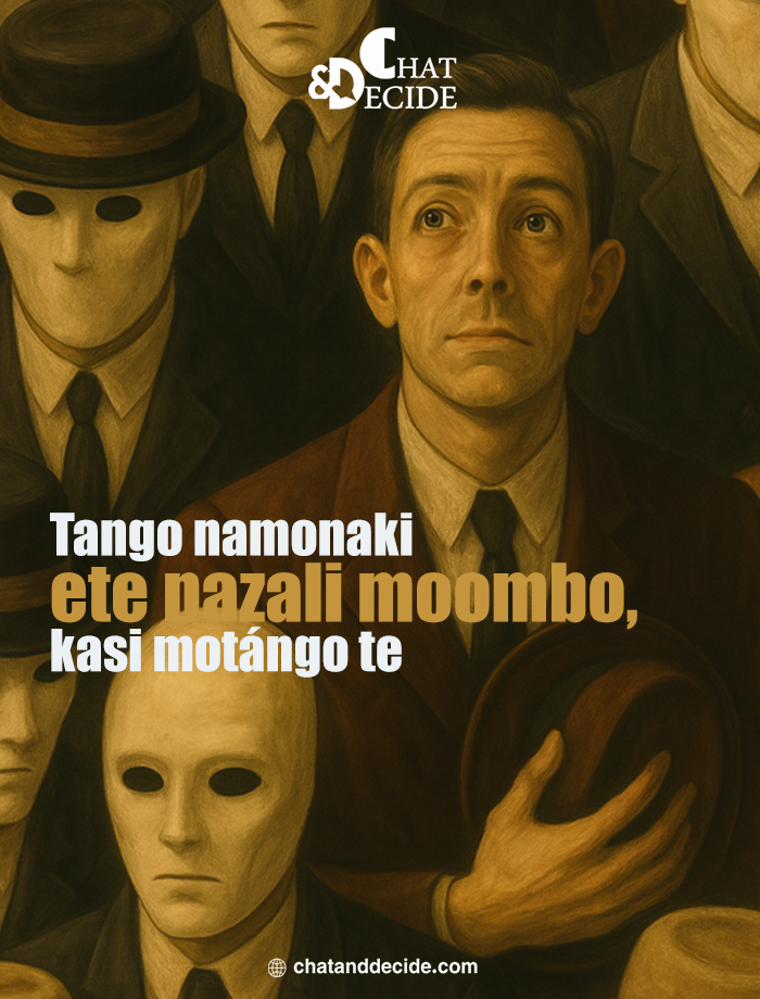 Tango namonaki ete nazali moombo, kasi motángo te