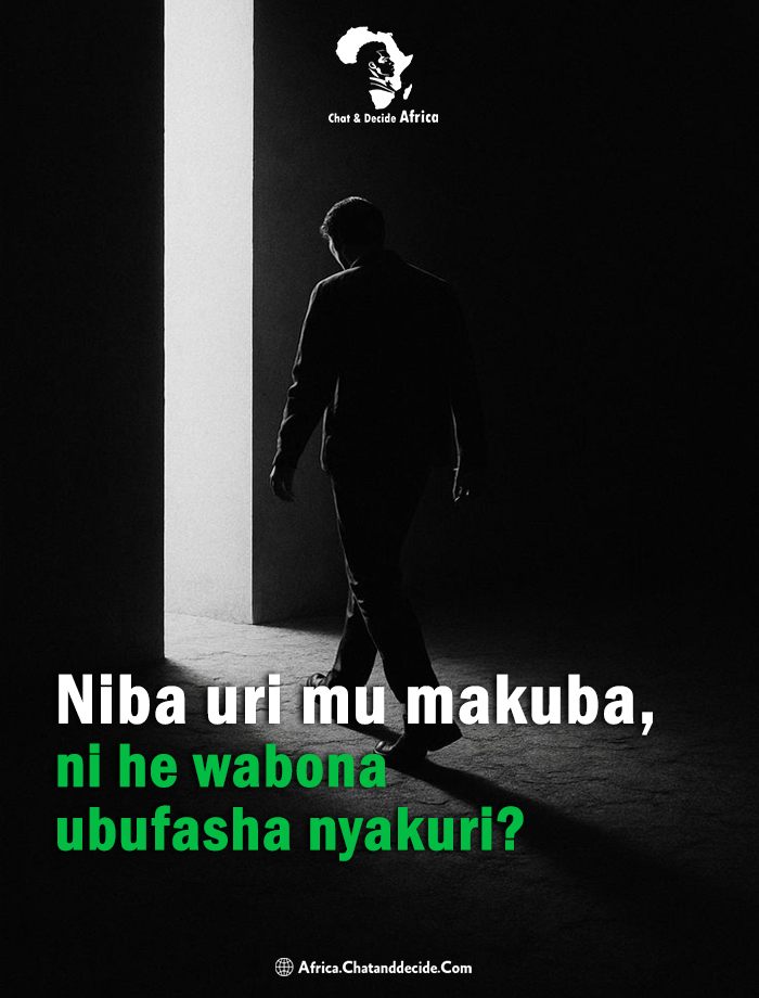 Niba uri mu makuba, ni he wabona ubufasha nyakuri?