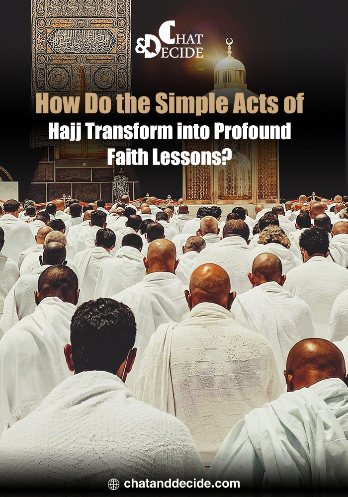 How Do the Simple Acts of Hajj Transform into Profound Faith Lessons?