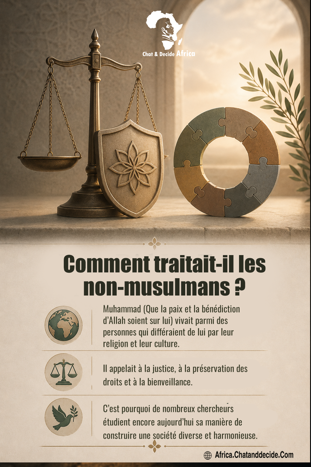 Comment traitait-il les non-musulmans ?