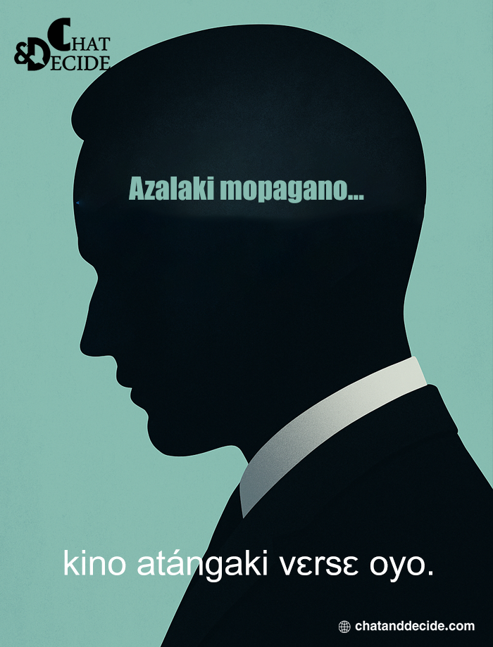 Azalaki mopagano... kino atángaki vɛrsɛ oyo.