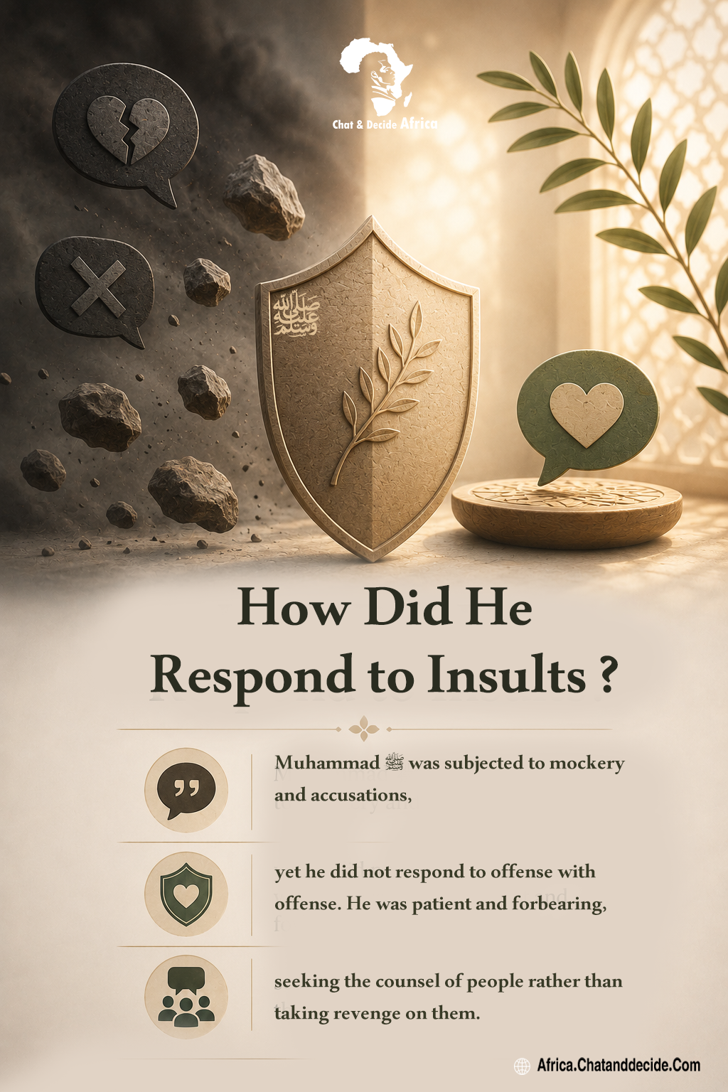 How Did He Respond to Insults?