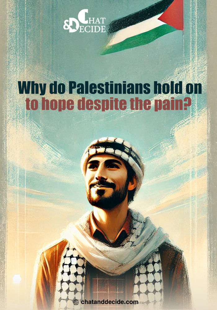 Why do Palestinians hold on to hope despite the pain?