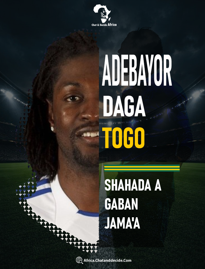 Adebayor daga Togo.. Shahada a gaban jama'a